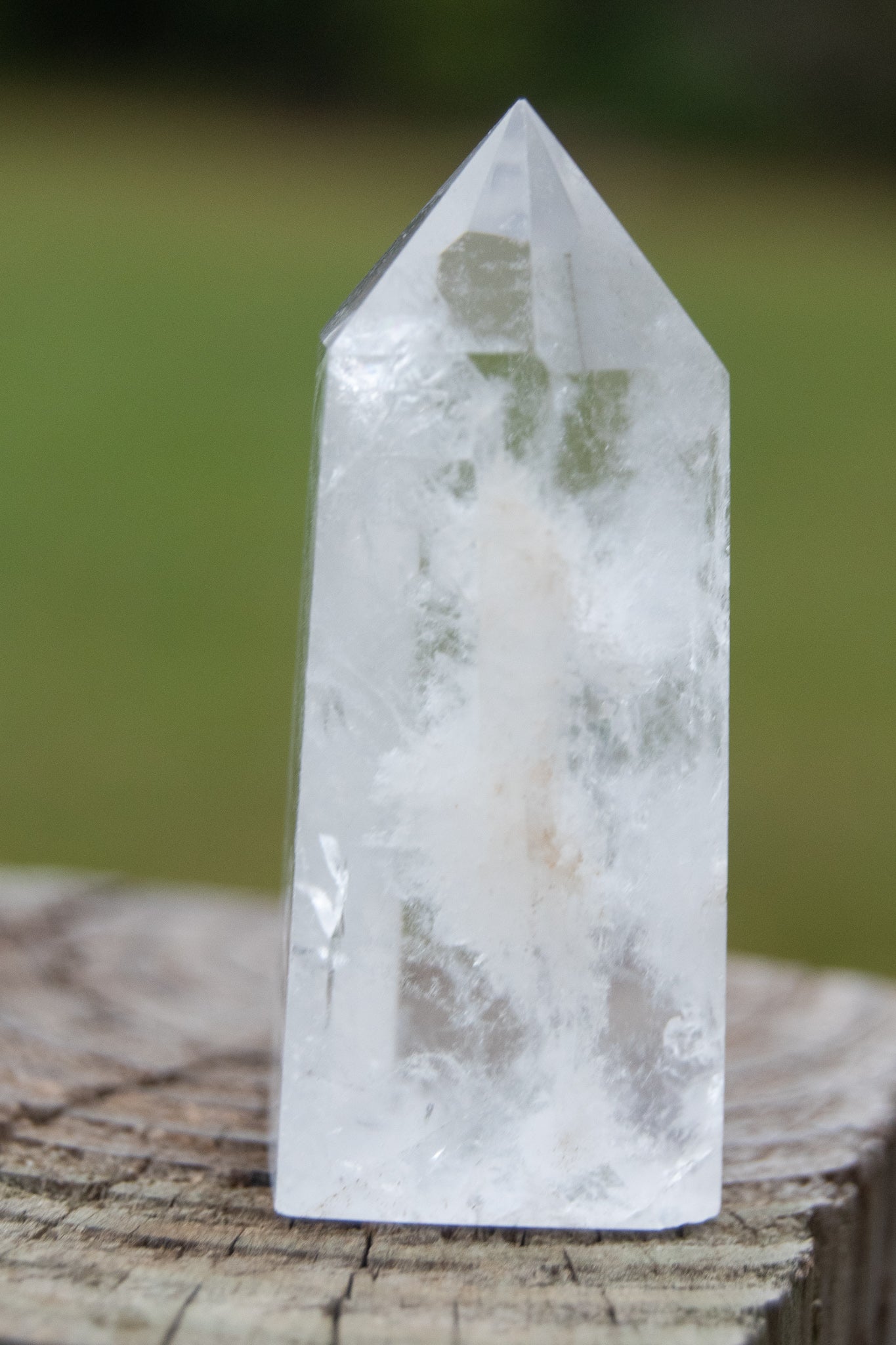 Mini Clear Quartz Tower