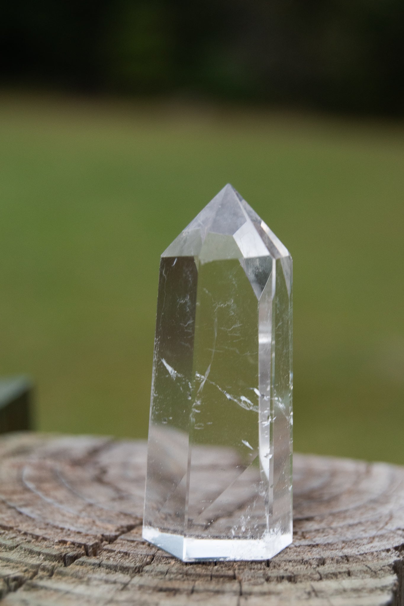 Mini Clear Quartz Tower