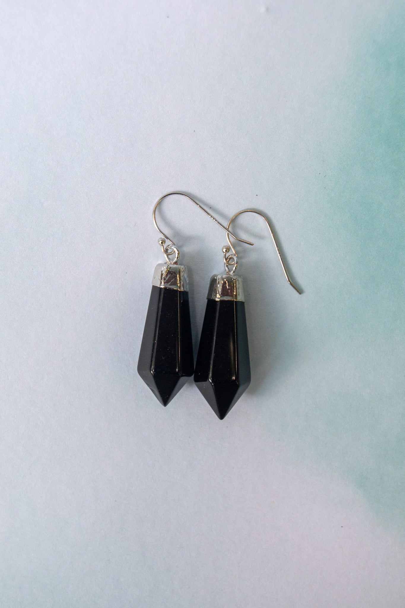 Black Obsidian Earrings